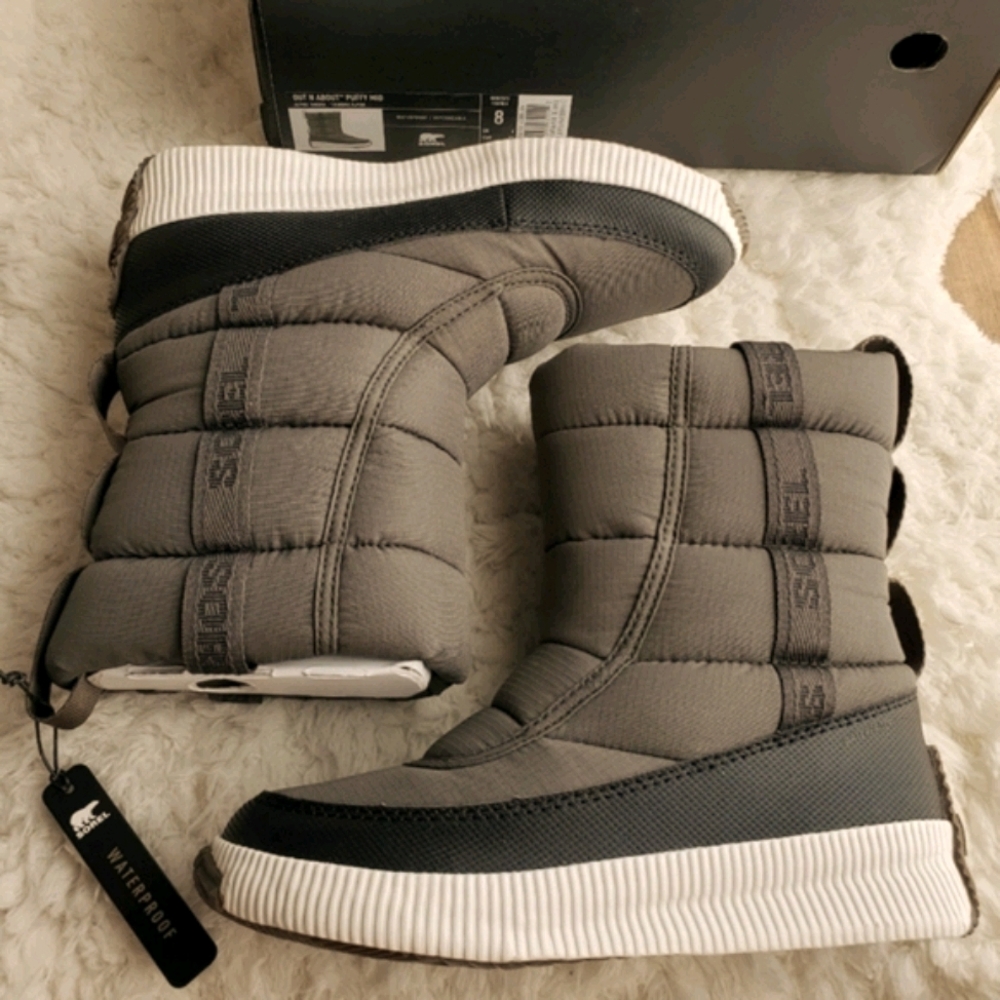 Sorel Out N About Puffy Mid Weather Boots -Tundra - Picture 7 of 11